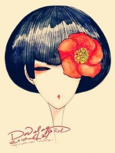 dodolog插画～人物～水彩