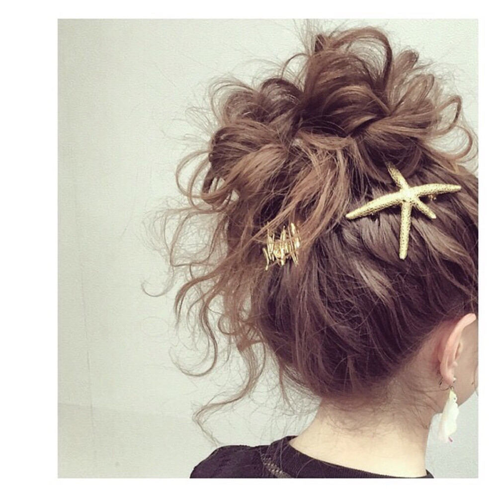 发饰 盘发 森系 复古范