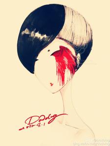 dodolog插画～人物～水彩