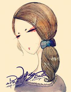 dodolog插画～人物～水彩