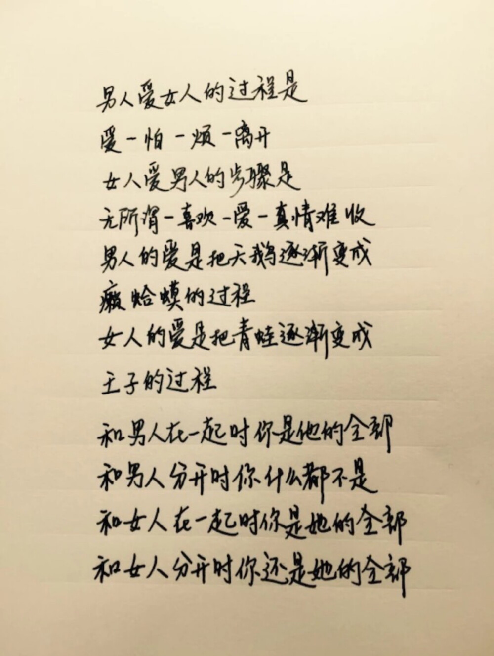 男人啊男人女人啊女人