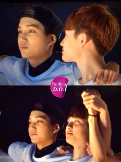 0321smtown Taiwan# exo 金钟仁KAI &amp;amp; D.O. 开嘟～转自推特