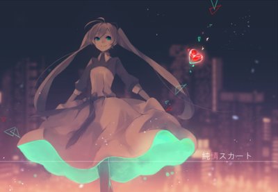 初音 萌 二次元 我是Pixiv的搬运工～(￣▽￣～)(～￣▽￣)～萝铃【洛可可】收录……（sorry啦！因为是手机党，而且才注册了Pixiv的新号，所以不知道怎么看ID⊙﹏⊙……尽量的给大家发ID的啦！=￣ω￣=）