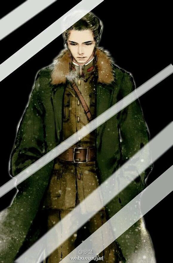 盗墓笔记壁纸背景图插画张启山