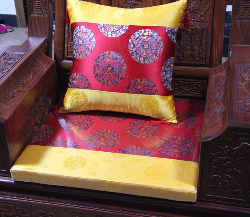 中式红木家具坐垫，古典明清，舒适