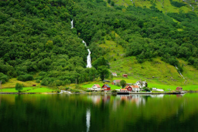 Along Sognefjord, in Norway