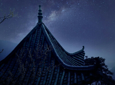 星空。