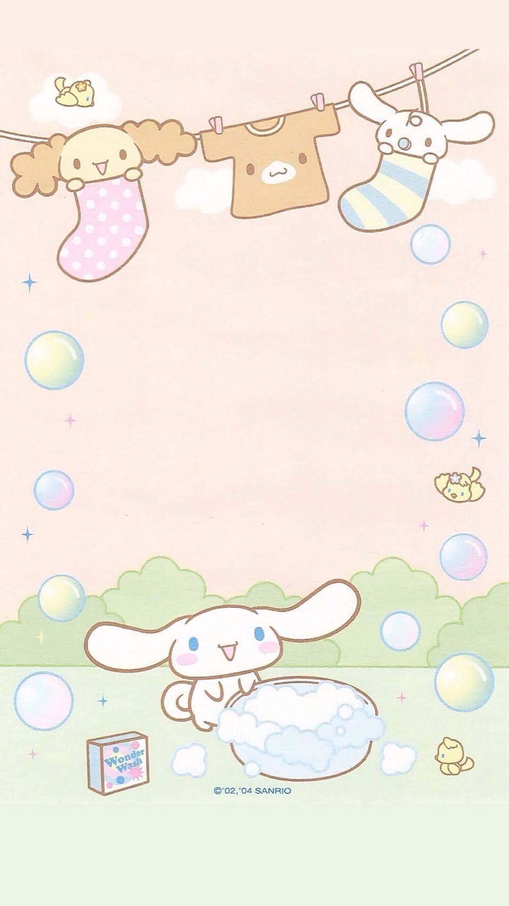 轻松熊 大耳狗 Kitty 美乐蒂 萌壁纸 ^ω^