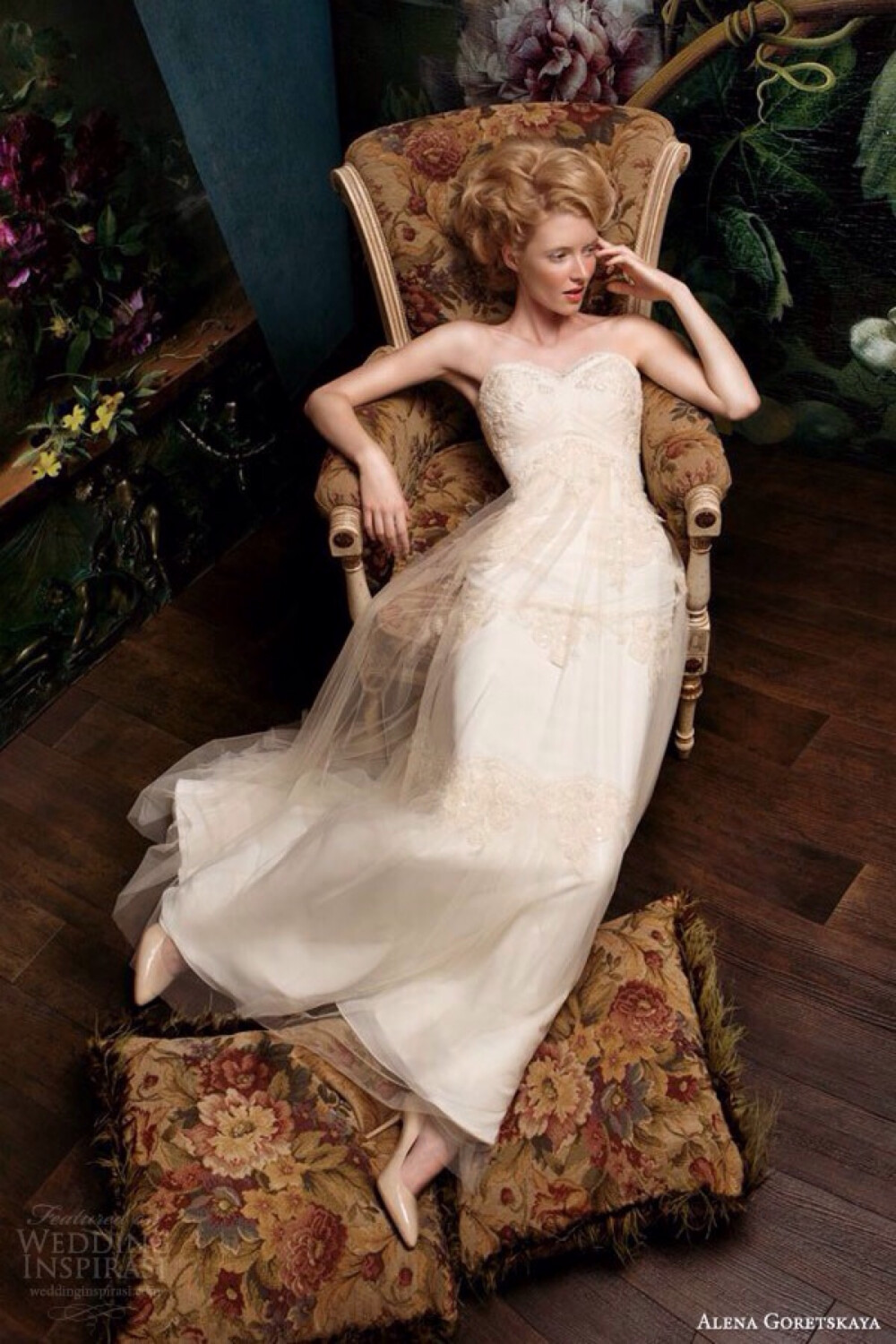 【定格在华服霓裳】Alena Goretskaya 2014 Weddding Dresses