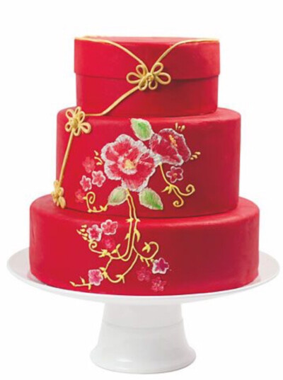 中国风婚礼蛋糕
