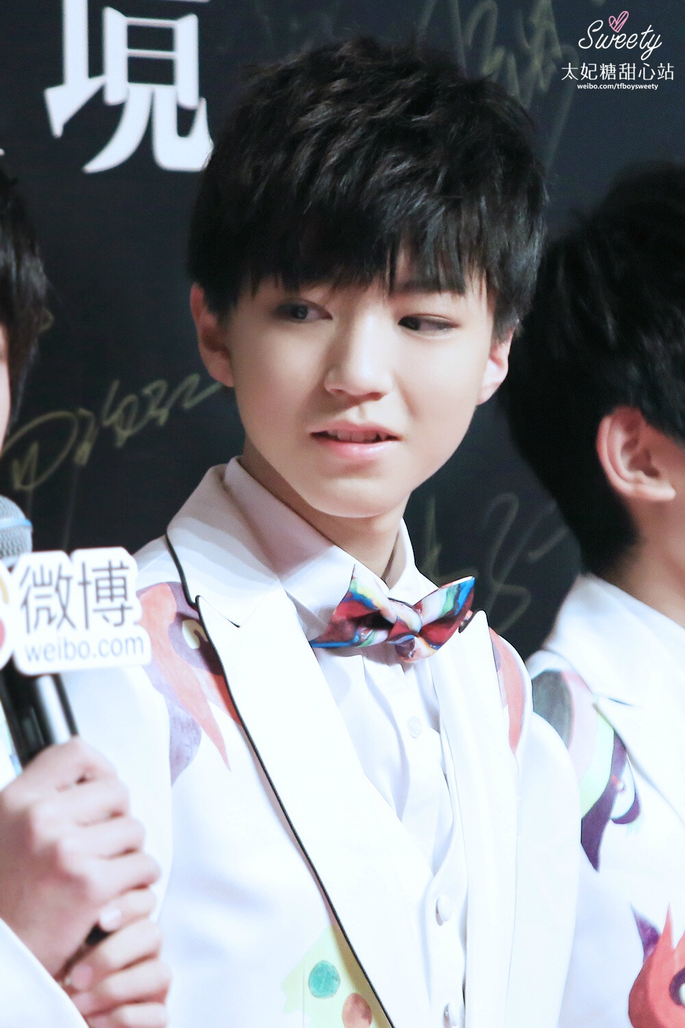 TFBOYS王俊凱 王俊凱，2015.01.15微博之夜活動(dòng)紅毯 cr.logo