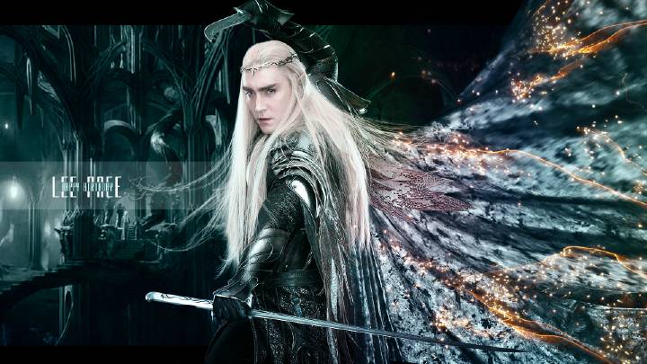 精灵王 瑟兰迪尔 Thranduil 壁纸 大王太帅了！