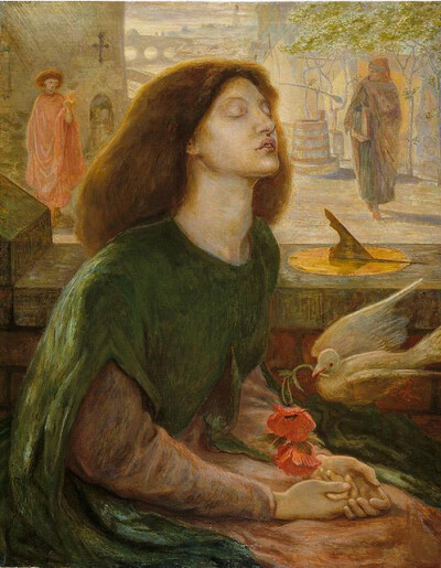 Dante Gabriel Rossetti (1828 – 1882) 英国拉斐尔前派代表画家 。