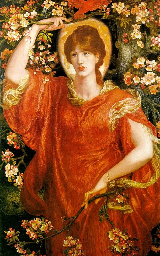 Dante Gabriel Rossetti (1828 – 1882) 英国拉斐尔前派代表画家 。