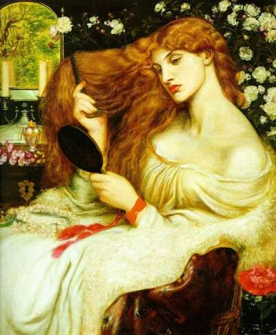 Dante Gabriel Rossetti (1828 – 1882) 英国拉斐尔前派代表画家 。