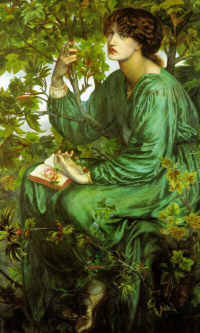 Dante Gabriel Rossetti (1828 – 1882) 英国拉斐尔前派代表画家 。