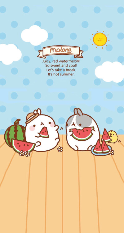 MOLANG iPhone6壁纸-74