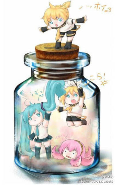 装在瓶子里的～～