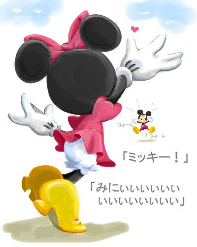 disney mickey mouse 卡通 动漫 插画 头像 壁纸