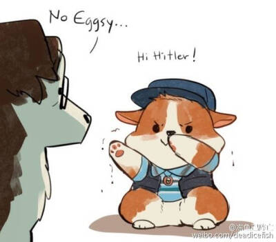 #kingsman# 忍不住搬运下ಠ_ಠ我不好，这个太太的梗一直萌炸我，这次的puppies简直(♡ˊ艸ˋ♡)awwww source: [kadeart] http://t.cn/zYxY4Y8