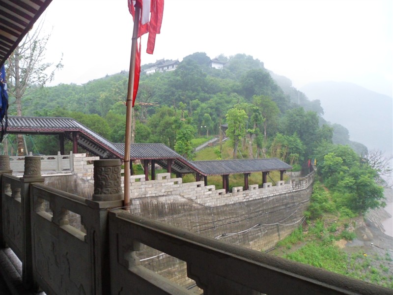 旅行 古城 白帝城 烟雨楼阁