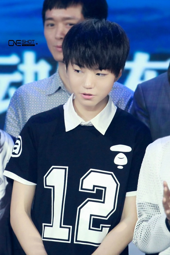 #王俊凯# #TFBOYS王俊凯# #TFBOYS# 20140709少年中国强 cr logo