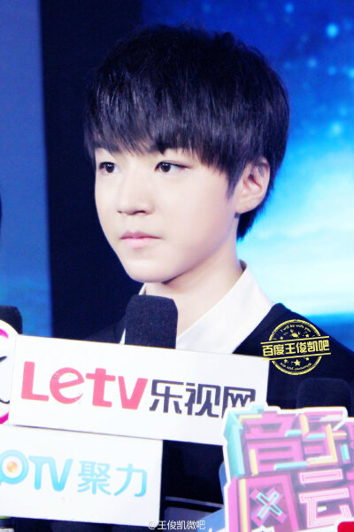 #王俊凯# #TFBOYS王俊凯# #TFBOYS# 20140709少年中国强 cr logo