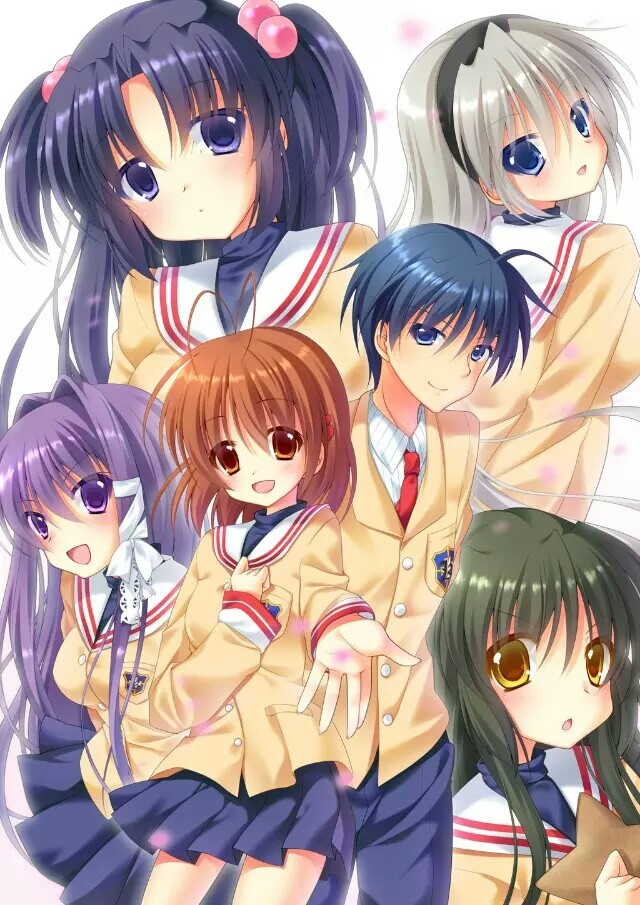 clannad 团子大家族 p站 冈崎朋也 古河渚 一之濑琴美 伊吹风子 藤林