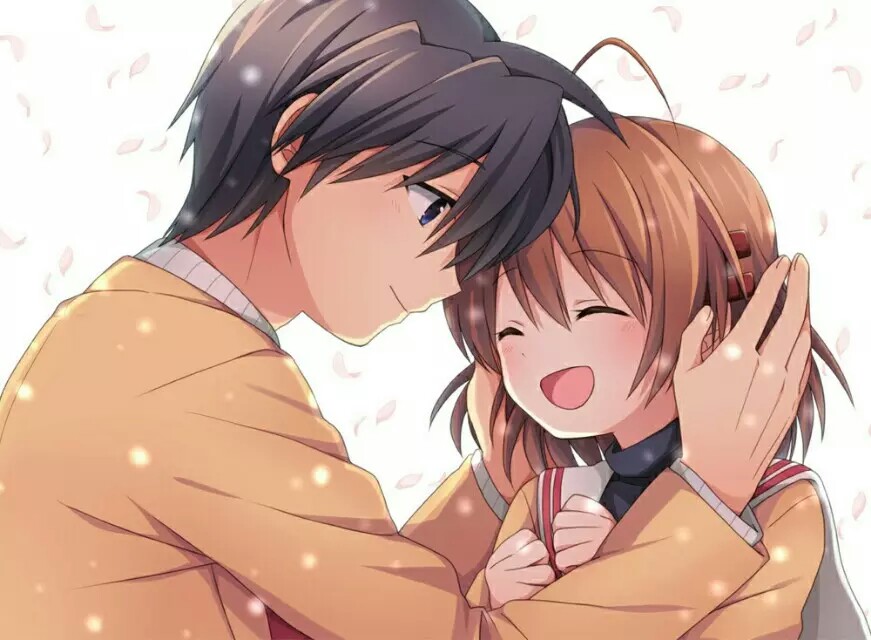 clannad 团子大家族 p站 古河渚 冈崎朋也 动漫 二次元 插画 神作 催泪动漫 治愈动漫