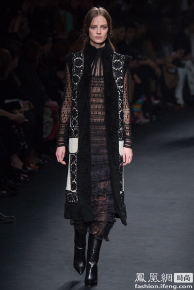 【衣睹为快时装周】valentino 2015秋冬 秀场 华服霓裳 服饰风尚 时装