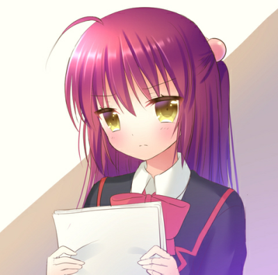 little busters 二木佳奈多 学生会长 催泪动漫 治愈动漫 二次元 萌 插画 p站