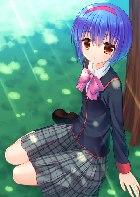 little busters 西园美鱼 学生会长 催泪动漫 治愈动漫 二次元 萌 插画 p站