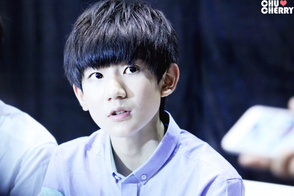 TFBOYS王源 140805 《热力赛车》发布会 cr:Cherroy