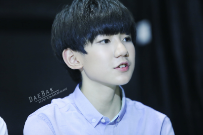 TFBOYS王源 140805 《热力赛车》发布会 cr:王大发