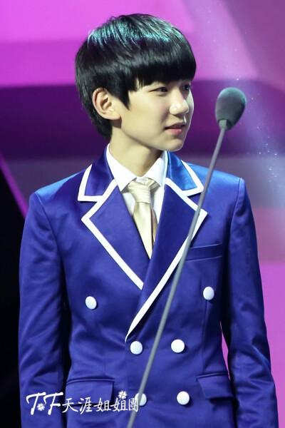 TFBOYS王源 140415 音乐V榜盛典 cr：TF天涯姐姐团