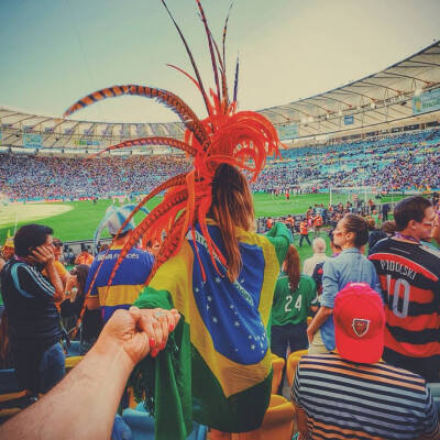 the Maracana stadium