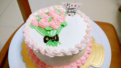 鲜花蛋糕