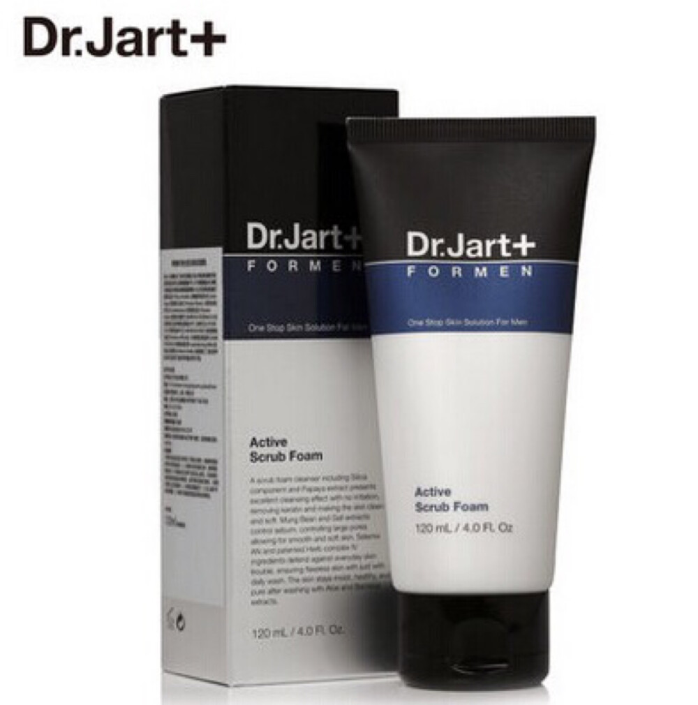 #dr jart#Dr.Jart+drjart蒂佳婷 男士活力泡沫洁面120ml 深层清理调理毛孔。