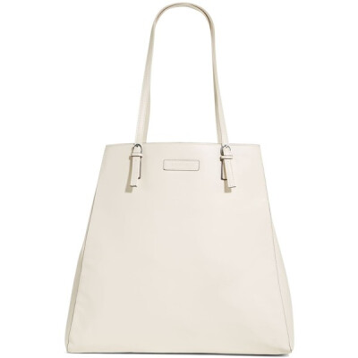 Vera Bradley Slim Buckle Tote in Off White