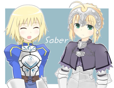 saber 吾王 阿尔托利亚 潘德拉贡 亚瑟王 骑士王 呆毛 命运之夜 fate stay night；fate zero 系列 圣女贞德 换装play