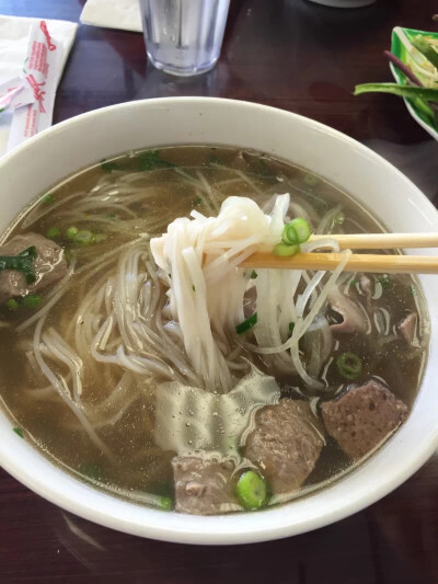 Lunch. Vietnamese Pho