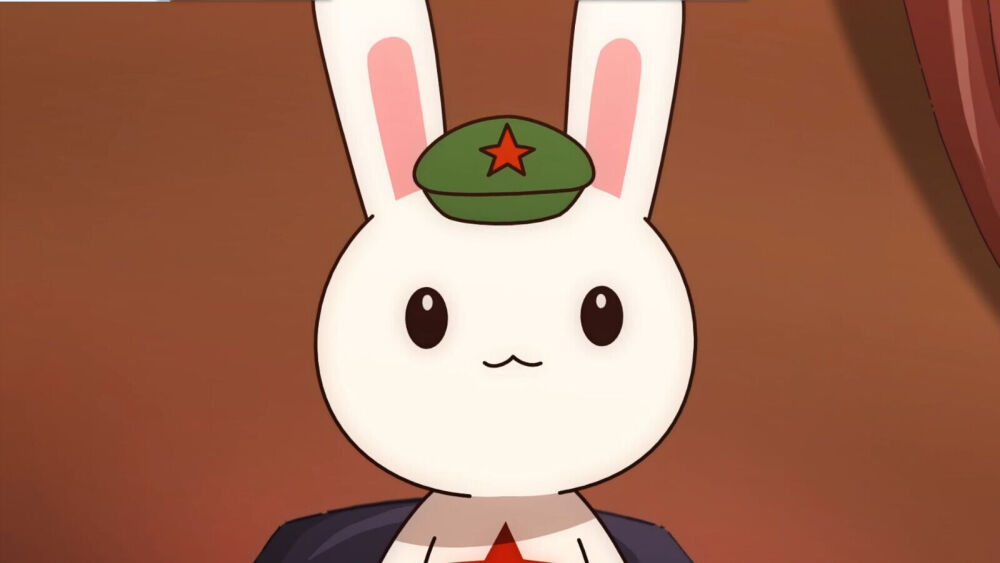田柾国卡通兔子图片