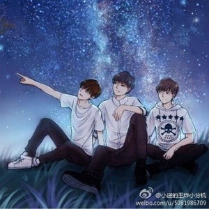 tfboys动漫图