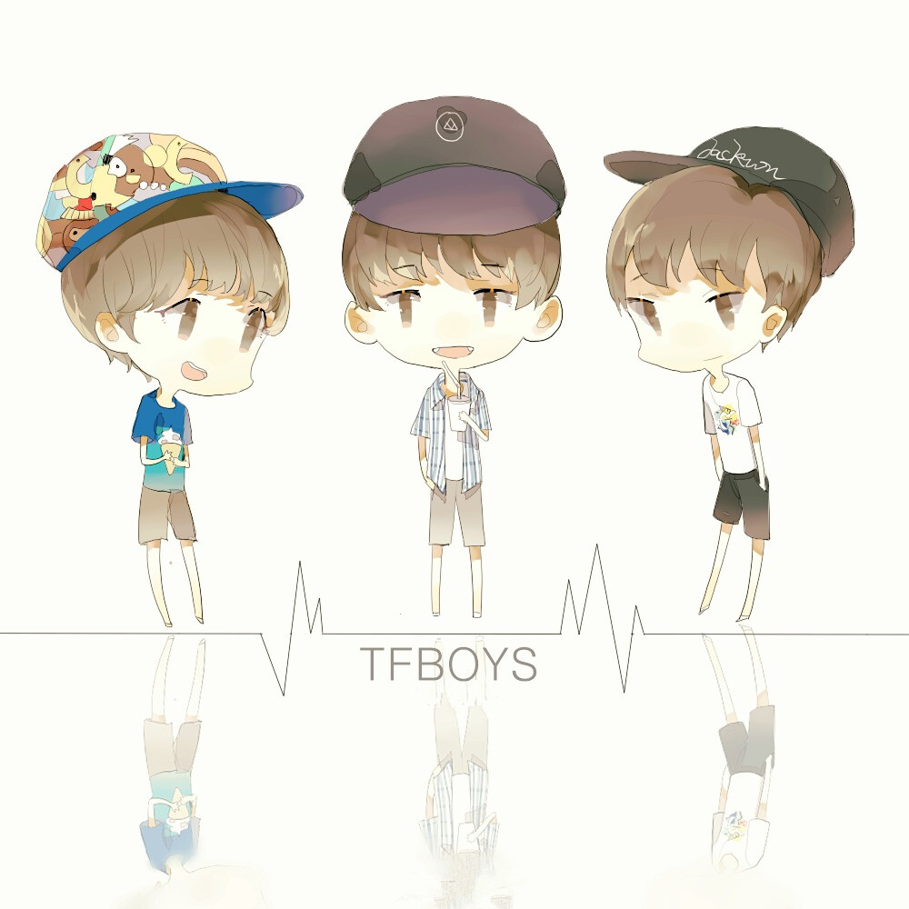 tfboys 动漫图