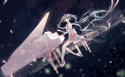 初音 萌 二次元 我是Pixiv的搬运工～(￣▽￣～)(～￣▽￣)～萝铃【洛可可】收录……（sorry啦！因为是手机党，而且才注册了Pixiv的新号，所以不知道怎么看ID⊙﹏⊙……尽量的给大家发ID的啦！=￣ω￣=）