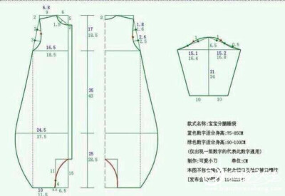 服装裁剪图