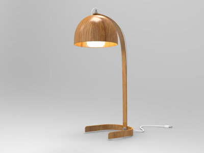 Table Lamp Bamboo disassembly structure simple convenience