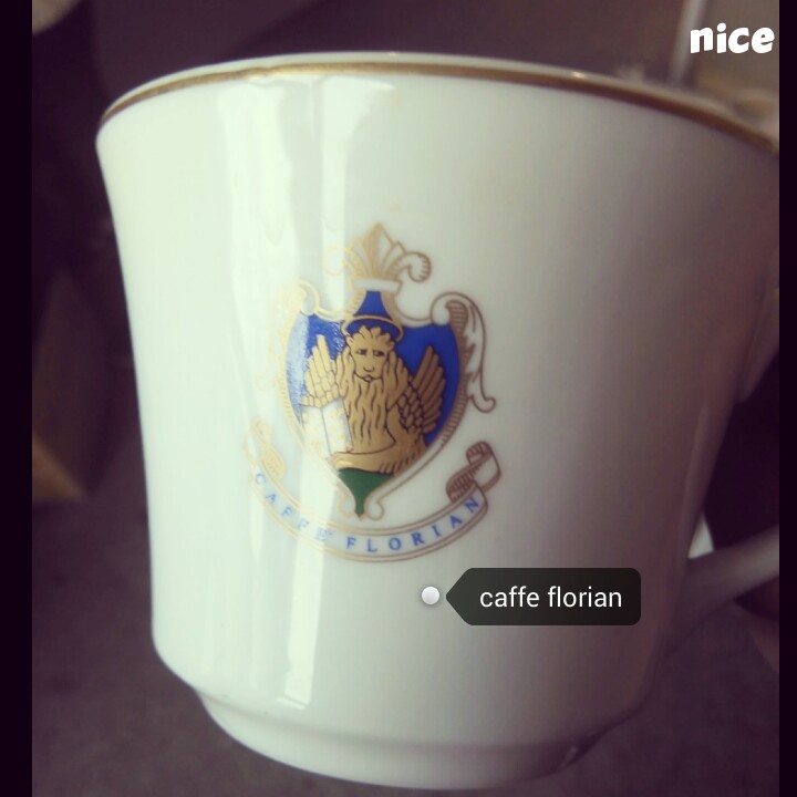 caffe florian. 咖啡杯 花神咖啡