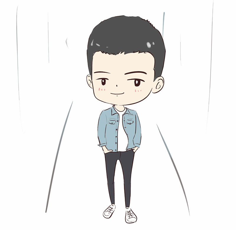 欧豪 Q版 卡通 漫画 《YOHO潮流志》拍摄