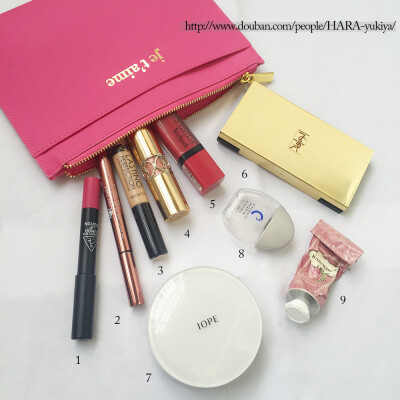 【What's in my Makeup Bag】 详细：http://www.douban.com/note/492082441/